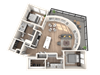 Elliston 23 Apartments B6 Floor Plan Elliston 23 Apartments B6 Floor Plan